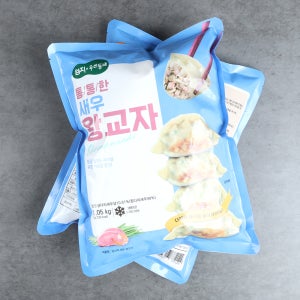 엄지 맛있는 엄지척왕교자 만두 업소용 튀김 찐 냉동만두 새우왕교자, 1.05kg, 8개