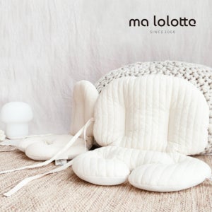 마롤 자수 체어 라이너 시트 아기 의자 쿠션 식탁의자 신생아 부스터