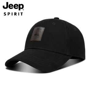 JEEP SPIRIT 캐주얼 패션 심플 베이직 빅사각 로고 볼캡 A0625