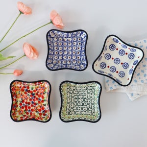 [2+2] 파뷔에 잘리피에 사각찬기세트 (혼합색상) 총4P