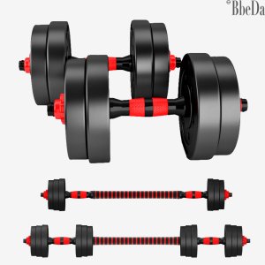 빼다 조립식 무게조절 덤벨 바벨 세트 15kg, 1개