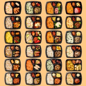 굿스푼 맛있는 밥/반찬 [시즌1+2+3+4] 24종 24팩 한달 식사대용 간편 식단 건강 도시락