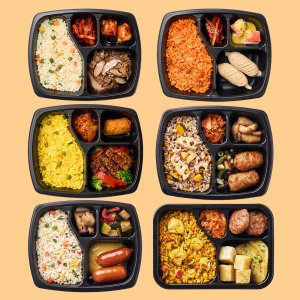 굿스푼 맛있는 밥/반찬 [시즌3] 6종 12팩 다이어트 단기 관리 식단 저당 단백질 도시락 배달