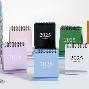 25년 미니달력 탁상 책상 사무실 작은 2025년 캘린더