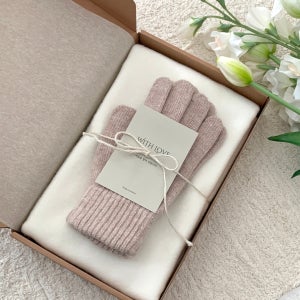 머플러 목도리 장갑 세트 커플 연말 단체 선물