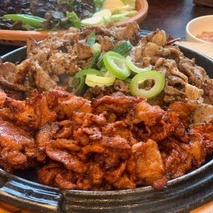 [수원맛집] 석쇠불고기 수제 직화불고기 기사식당 돼지불백 제육볶음 간장불고기, 300g, 1개