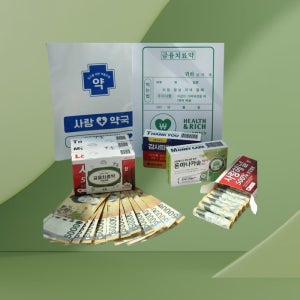 첫 월급 선물 부모님 용돈 박스 돈다발 돈박스