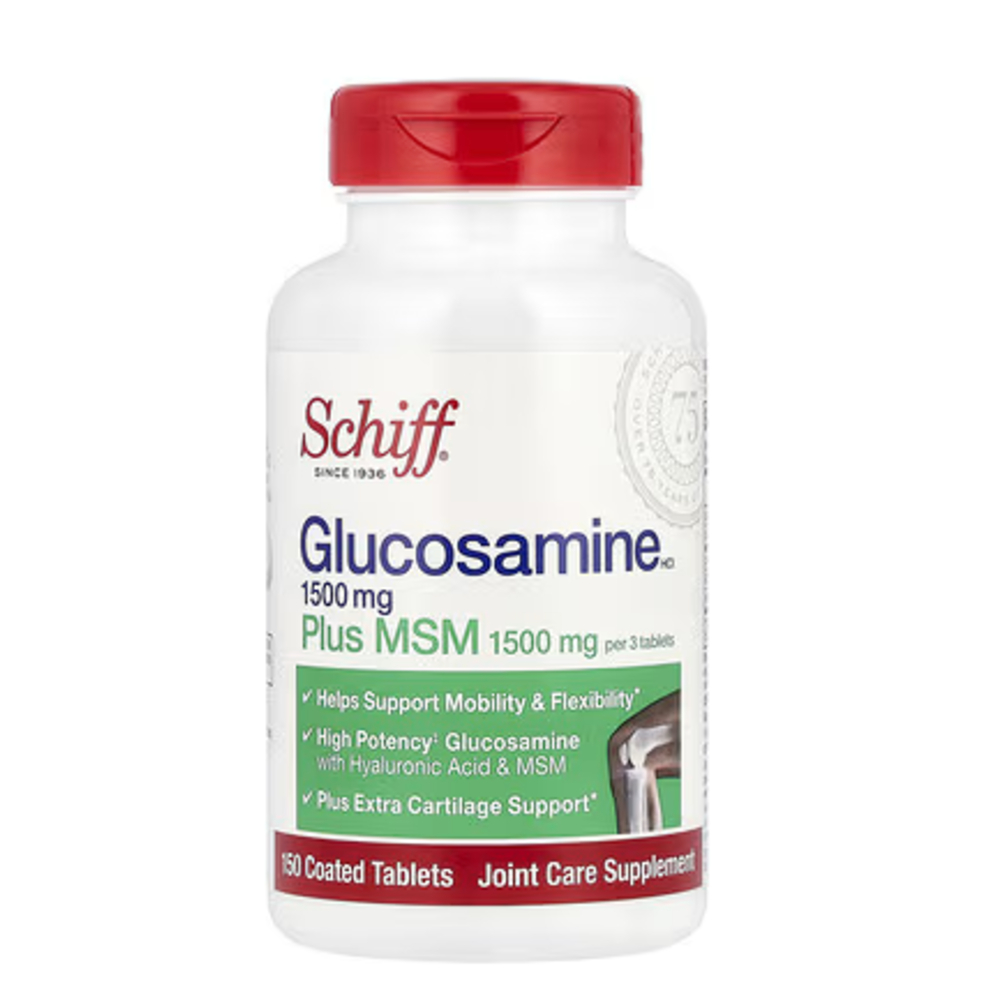 <b>쉬프</b> 글루코사민 플러스 <b>MSM</b> 히알루론산 1500mg 150정