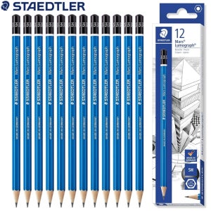 스테들러 마스 루모그라프 100 흑연 연필 5H 1타 12자루 200x48x17mm 75g