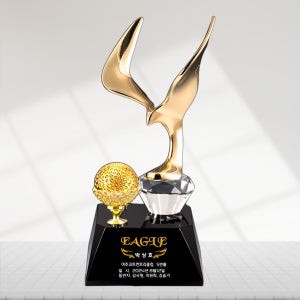 나의트로피 이글기념패 싱글패 이글패 홀인원패 HT316-100금