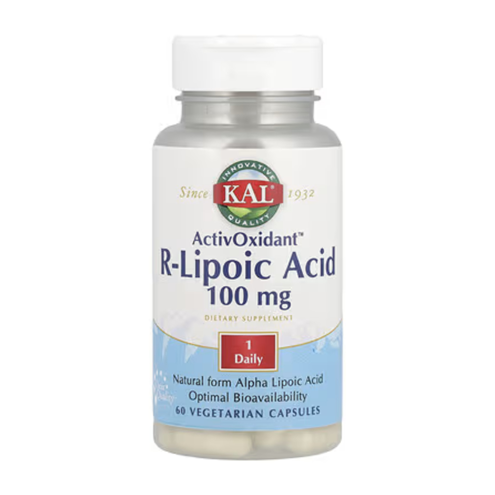KAL R-리포산 알파리포산 Na-<b>RALA</b> ActivOcidant 100mg 60정