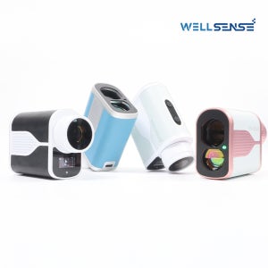웰센스 골프 거리측정기 WS-901 레이저 퍼팅 경사도 측정 7.8배율 슬로프 핀사커 졸트