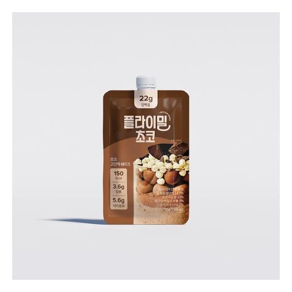플라이밀 단백질쉐이크 초코맛 45g x 5개