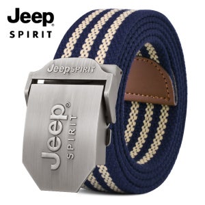 JEEP SPIRIT 캐주얼 스포츠 웨빙 남여공용 벨트 BT0498 + 지프전용케이스