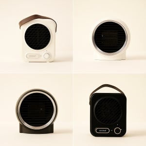 미니멀공간 미니 온풍기 1000W 가정용 사무실 캠핑용 700W 소형팬히터 PTC