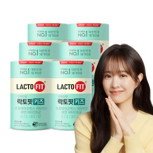 종근당건강 락토핏 키즈 60포, 6개