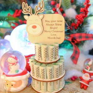 용돈 이벤트 감동의 현금 선물용 머니 홀더 (루돌프)