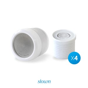 [1년 패키지] 슬로운 Slown 에코젠 세면대필터 염소 녹물제거 수도꼭지