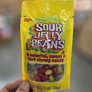 트레이더조 사워 젤리 Sour Jelly Beans 빈 캔디 113g