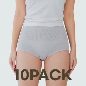 5+5 여성 팬티 면 순면 하이웨스트 복부 편한 속옷 요일 맥시 질염 예방