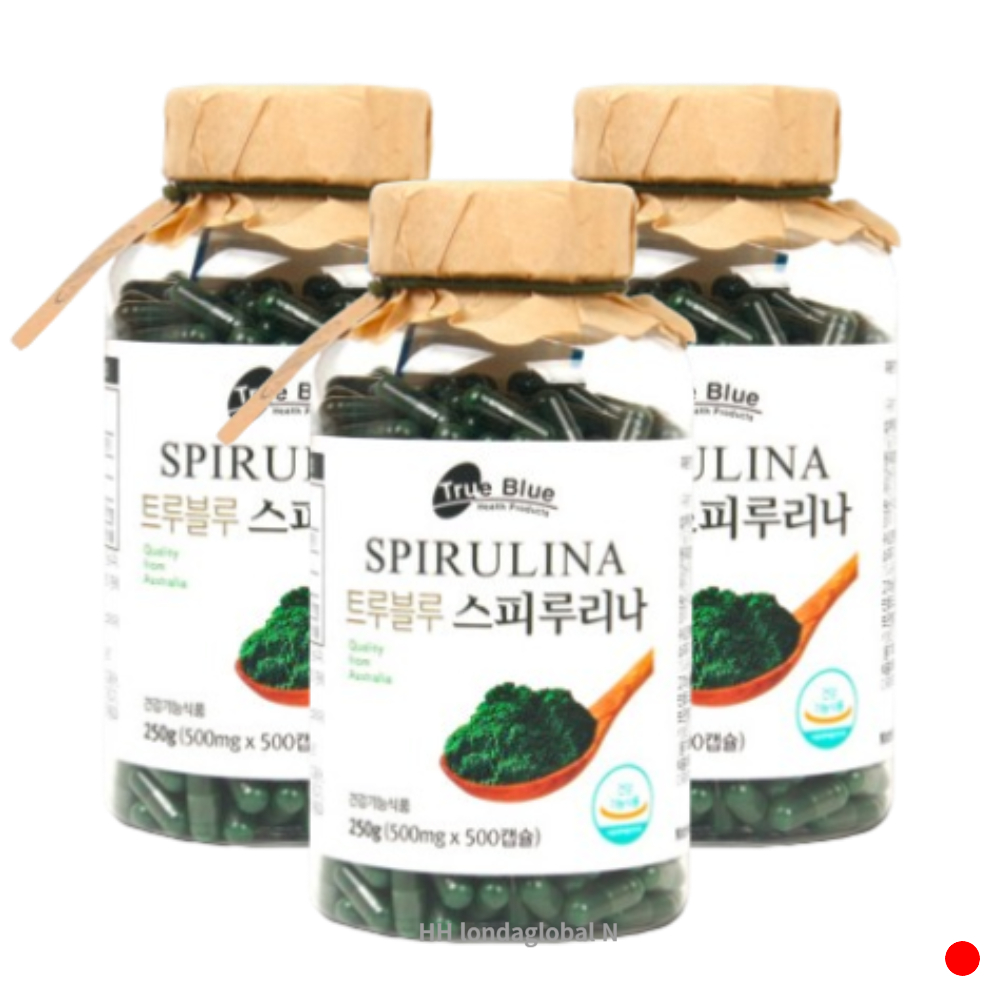 <b>마더네스트</b> 트루블루 스피루리나 <b>피부</b> 건강 500캡슐X3