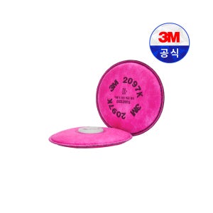 3M 방진 특급 필터 2097K 활성탄층첨가 (2EA)