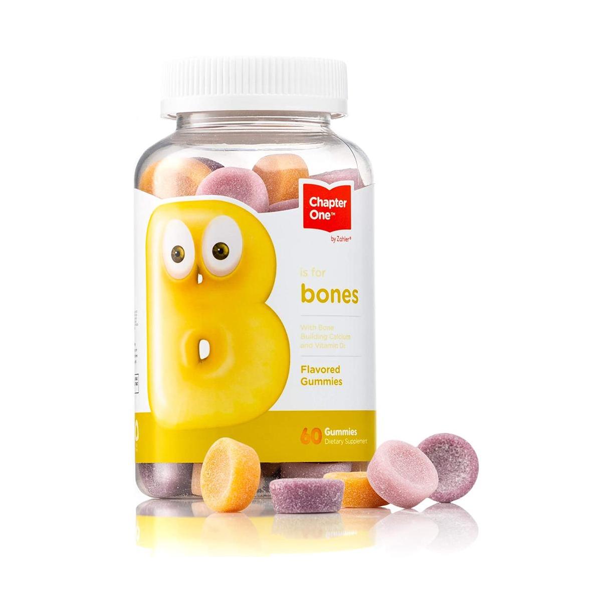 <b>자일러</b> 키즈 본 <b>칼슘</b> 비타민D3 구미 60정 Zahler Kids Bone