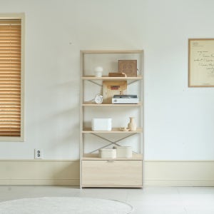 [모던하우스] 스테디 6단 책장 하부서랍 W800