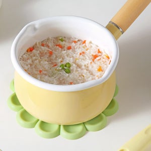 법랑 밀크팬 이유식냄비 라면냄비 멀티팟 인덕션 소스팬 1인용 가벼운 15cm, 옐로우
