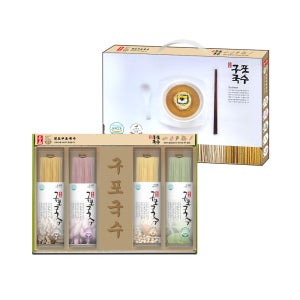 원조 구포국수 4종세트(1260g) 12인-16인분 선물세트 소면 맛있는 국수