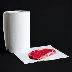 OK식품위생 두꺼운 고급 롤 해동지 참치 키친타올 미트 페이퍼 1롤 80m