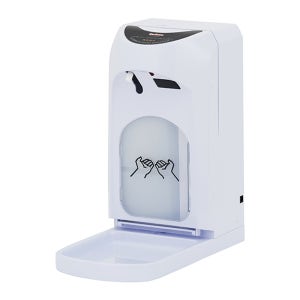 HTM-620 비접촉 자동 손소독기 디스펜서 1개 소독액 액체 전용 손소독 기계 무선 건전지 전기 겸용