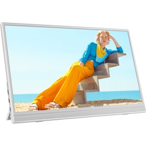 에비크 FHD 60HZ 15.6인치 거치대 휴대용 포터블 모니터