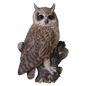 리얼 부엉이 장식품 풍수 인테리어 벽걸이 부엉이 소품 집들이 개업 이사 합격 선물