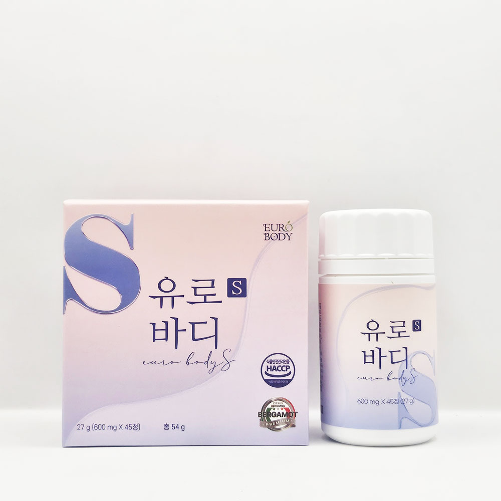 유로바디 S 정 <b>베르가못</b> 아티초크 600mg x 45정 /ro