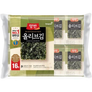 동원 양반 올리브김4g 16개입 식탁김