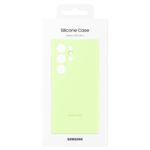 삼성 갤럭시 S24 울트라 실리콘 커버 정품 케이스 라이트그린 EF-PS928/S