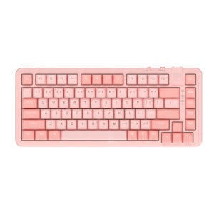 레드빈 더베러 무선 블루투스 82키 텐키리스 저소음 기계식 키보드 A1 딸기마카롱, 라임축