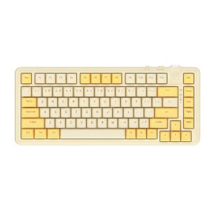 레드빈 더베러 무선 블루투스 82키 텐키리스 저소음 기계식 키보드 A1 바나나푸딩, 피치축