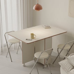 소프시스 E0등급 라운드 확장형 테이블 1200