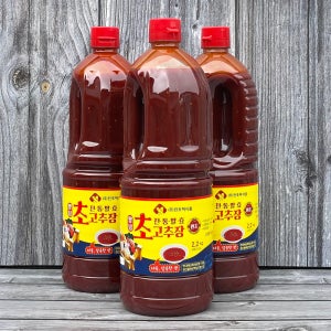 진조미 양념 회초장 초고추장 초장 업소용 스시 횟집 비빔장 2.2kg, 6개
