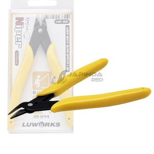루웍스 한방에 니퍼 130 옐로우 부식방지 초경량 낚시공구 LWT-237