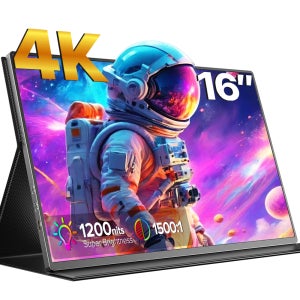 EViCiV 에비크 16인치 4K 60Hz 삼무용/디자인/영화 휴대용포터블 듀얼모니터+사은품(16인치 방수 가방)