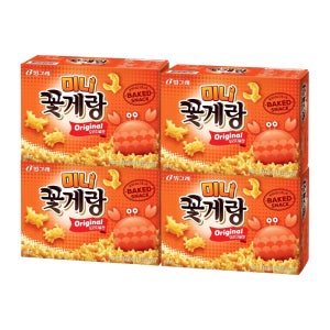 빙그레 미니꽃게랑 오리지널 40g X 4개