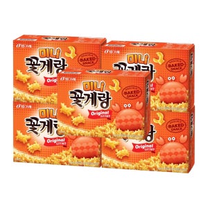빙그레 미니꽃게랑 오리지널 40g X 5개