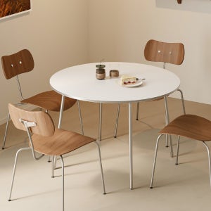 소프시스 E0등급 포인트 원형 식탁 테이블 1000