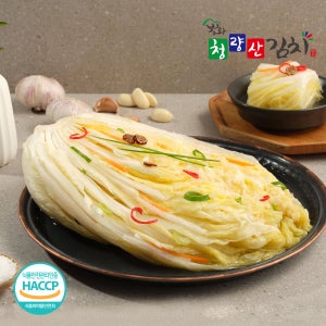 봉화 청량산 백김치 3kg 국산 시원한 물김치