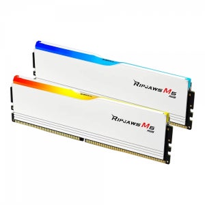 G.SKILL DDR5-6000 CL36 RIPJAWS M5 RGB 화이트 패키지 (32GB(16Gx2))