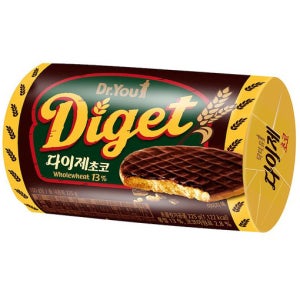 오리온 다이제 초코 225g