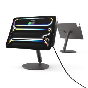 레드빈 아이패드 거치대 무선충전 스탠드 태블릿거치대 스페이스그레이, 아이패드 에어 4세대